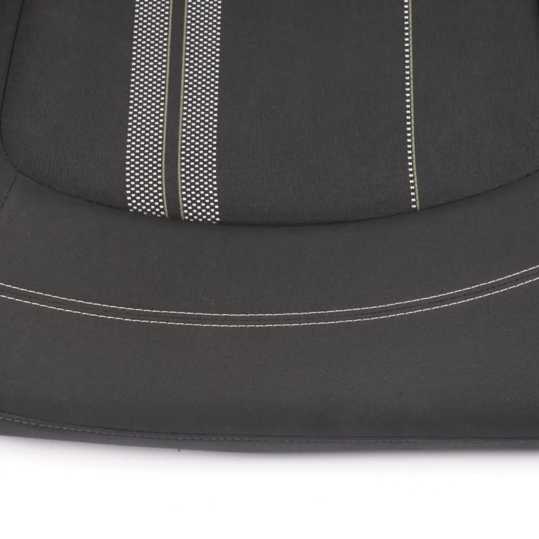 Bench Couch Cover Cloth Fabric Double Stripe Carbon Black to Mini F55 Rear Seat with Part number 7948937 Mini F55 Rear Seat Bench Couch Cover Cloth Fabric Double Stripe Carbon Black - SKU 7948937 - Part number 7948937