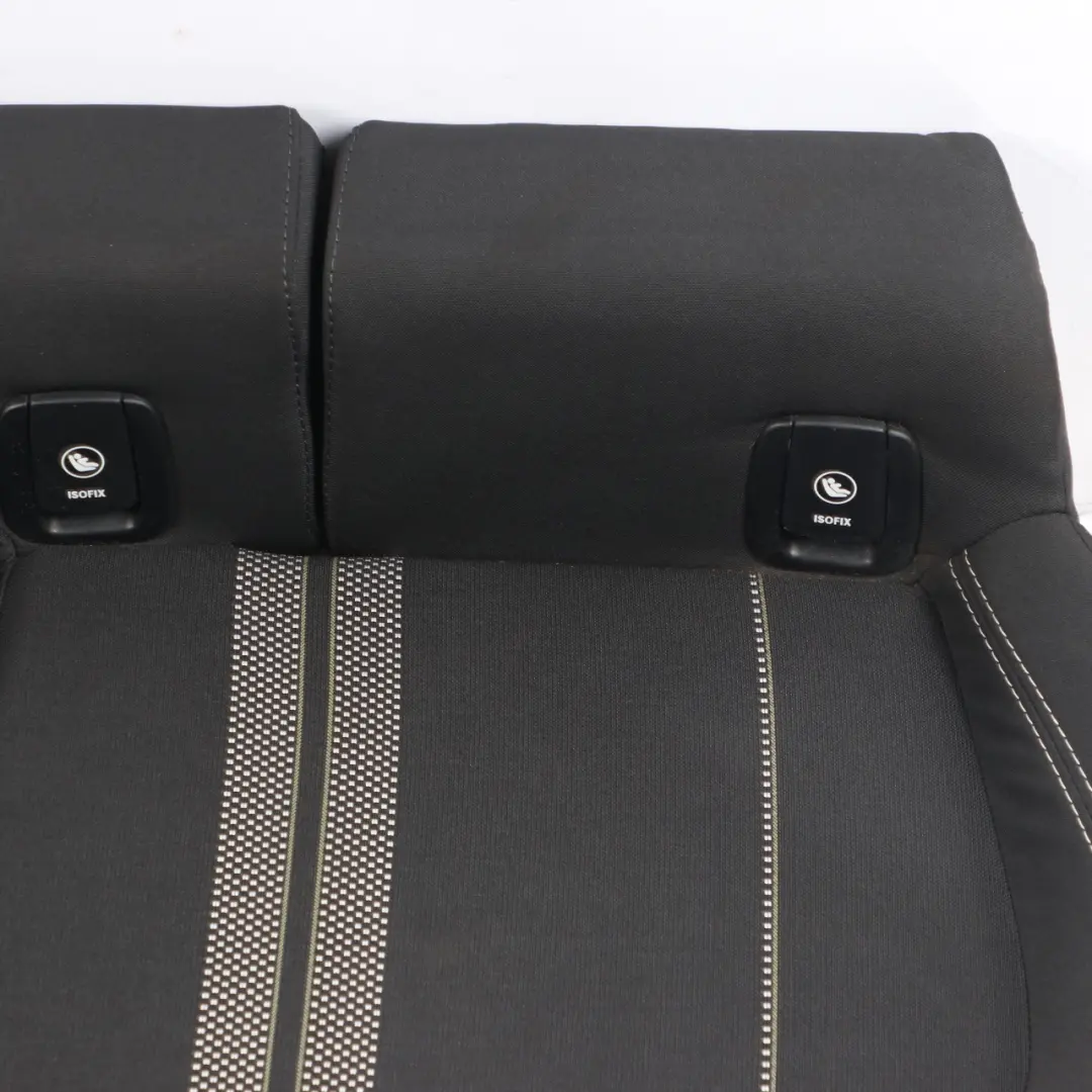Bench Couch Cover Cloth Fabric Double Stripe Carbon Black to Mini F55 Rear Seat with Part number 7948937 Mini F55 Rear Seat Bench Couch Cover Cloth Fabric Double Stripe Carbon Black - SKU 7948937 - Part number 7948937
