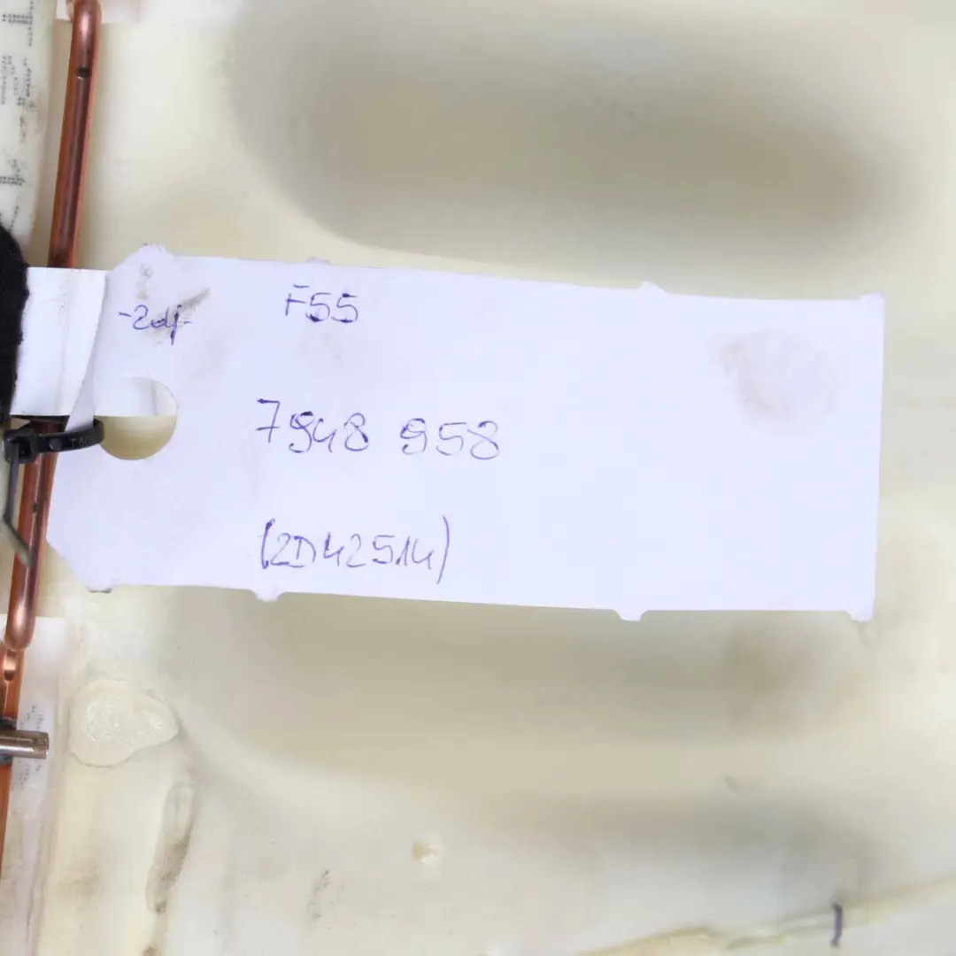 Mini F55 Siedzisko Siedzenie Kanapa Tył Tylna Czarny Materiał - SKU 7948958 - Numer Części 7948958