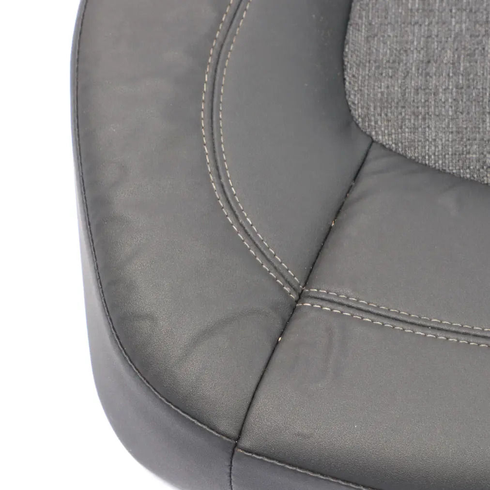 Mini F55 Rear Seat Bench Couch Cover Cloth Fabric Leatherette Carbon Black Pearl - SKU 7948959 - Part number 7948958