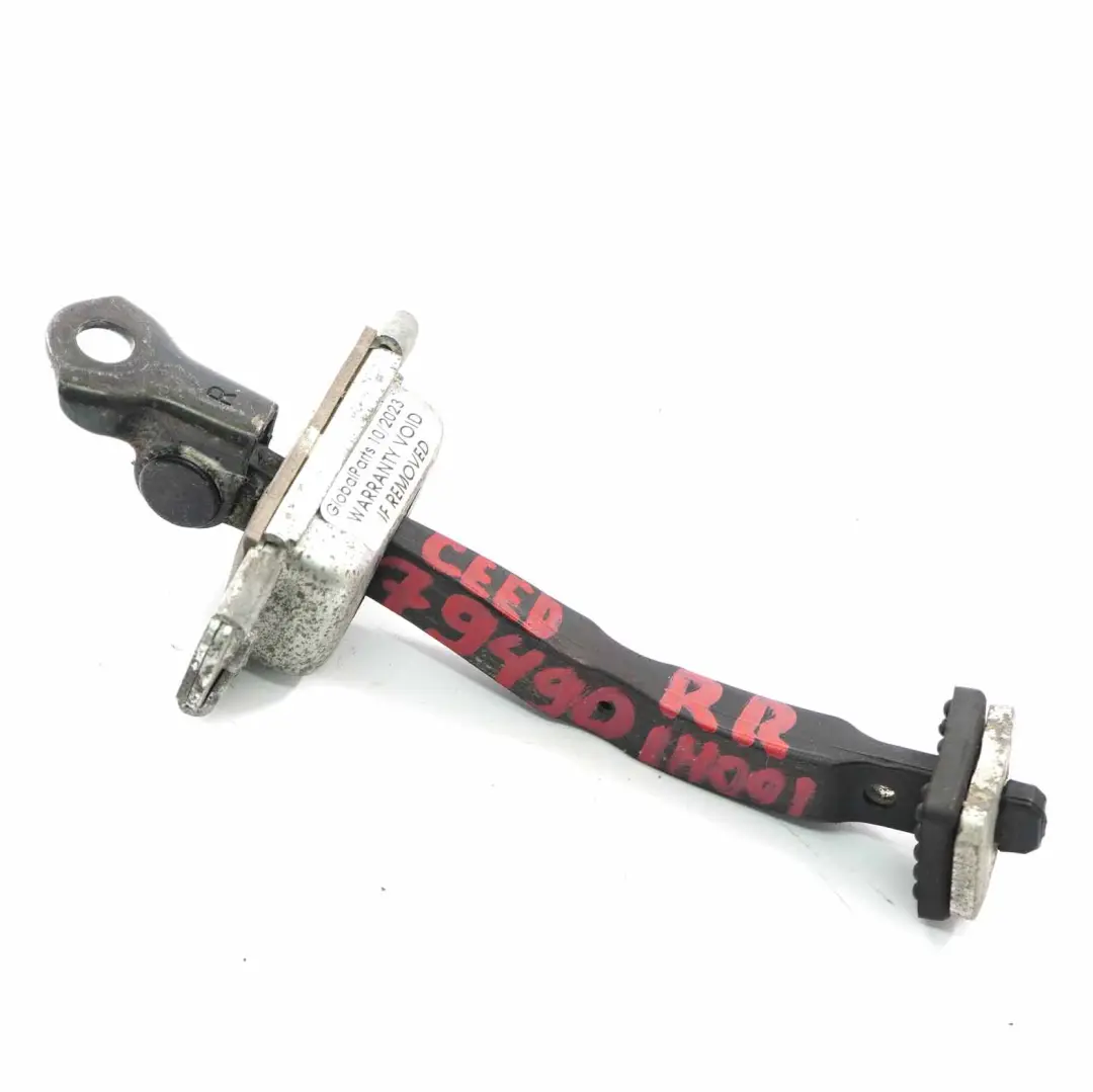 Door Brake Stopper Check Strap Rear Right Left N/O/S to Kia Ceed 1 with Part number 794901H001 Kia Ceed 1 Door Brake Stopper Check Strap Rear Right Left N/O/S - SKU 794901H001 - Part number 794901H001