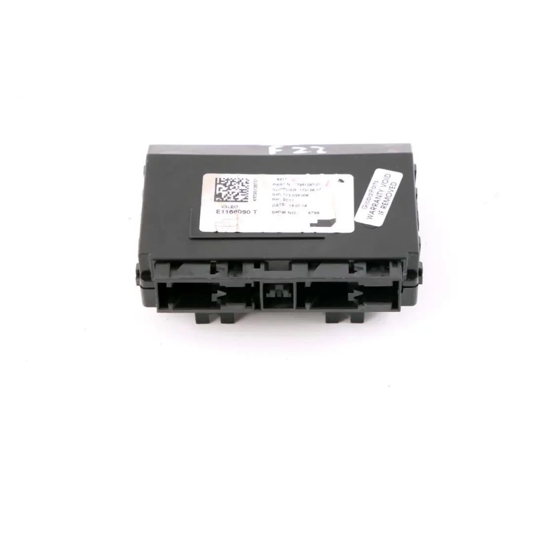 BMW 1 3 Series F20 F30 Mini F55 F56 Control Unit Air Conditioning Module - SKU 7951287 - Part number 7951287