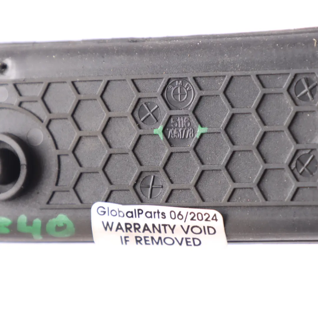 BMW 1 2 Series F40 Cup Holder Tray Insert Rubber Trim Mat - SKU 7951778 - Part number 7951778