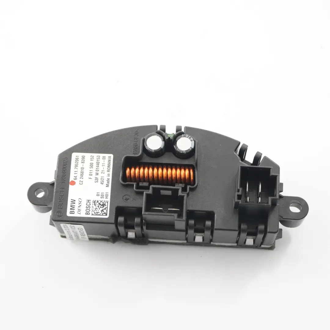 Blower Regulator Heater Fan Resistor Unit to BMW F45 X1 F48 Mini F55 F56 with Part number 7952061 BMW F45 X1 F48 Mini F55 F56 Blower Regulator Heater Fan Resistor Unit - SKU 7952061 - Part number 7952061