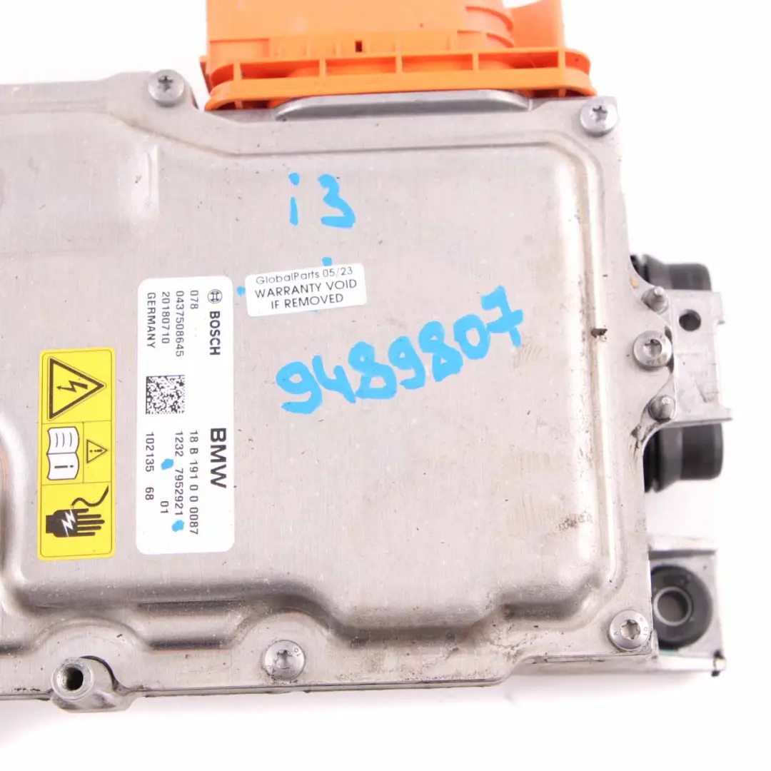 Base Control Unit Module Range Extender REME to BMW i3 I01 LCI Rex Hybrid with Part number 7952921 BMW i3 I01 LCI Rex Hybrid Base Control Unit Module Range Extender REME - SKU 7952921 - Part number 7952921