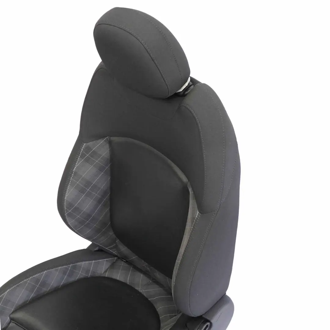 Mini F55 Vorne Links Sport Sitz Stoff / Leder Diamond Carbon Schwarz - SKU 7955971-1 - Teilenummer 7955971