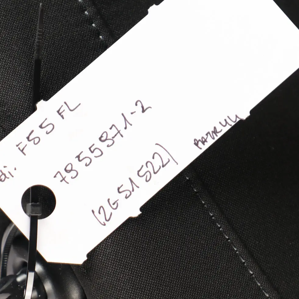 Front Seat Sport Left N/S Fabric / Leather Diamond Carbon Black to Mini F55 with Part number 7955971 Mini F55 Front Seat Sport Left N/S Fabric / Leather Diamond Carbon Black - SKU 7955971-2 - Part number 7955971