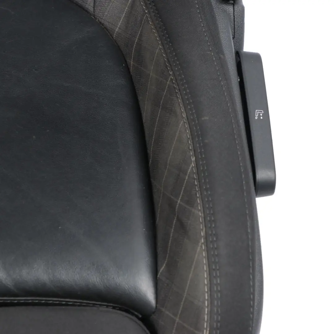 Mini F55 Vorne Links Sport Sitz Stoff / Leder Diamond Carbon Schwarz - SKU 7955971-2 - Teilenummer 7955971