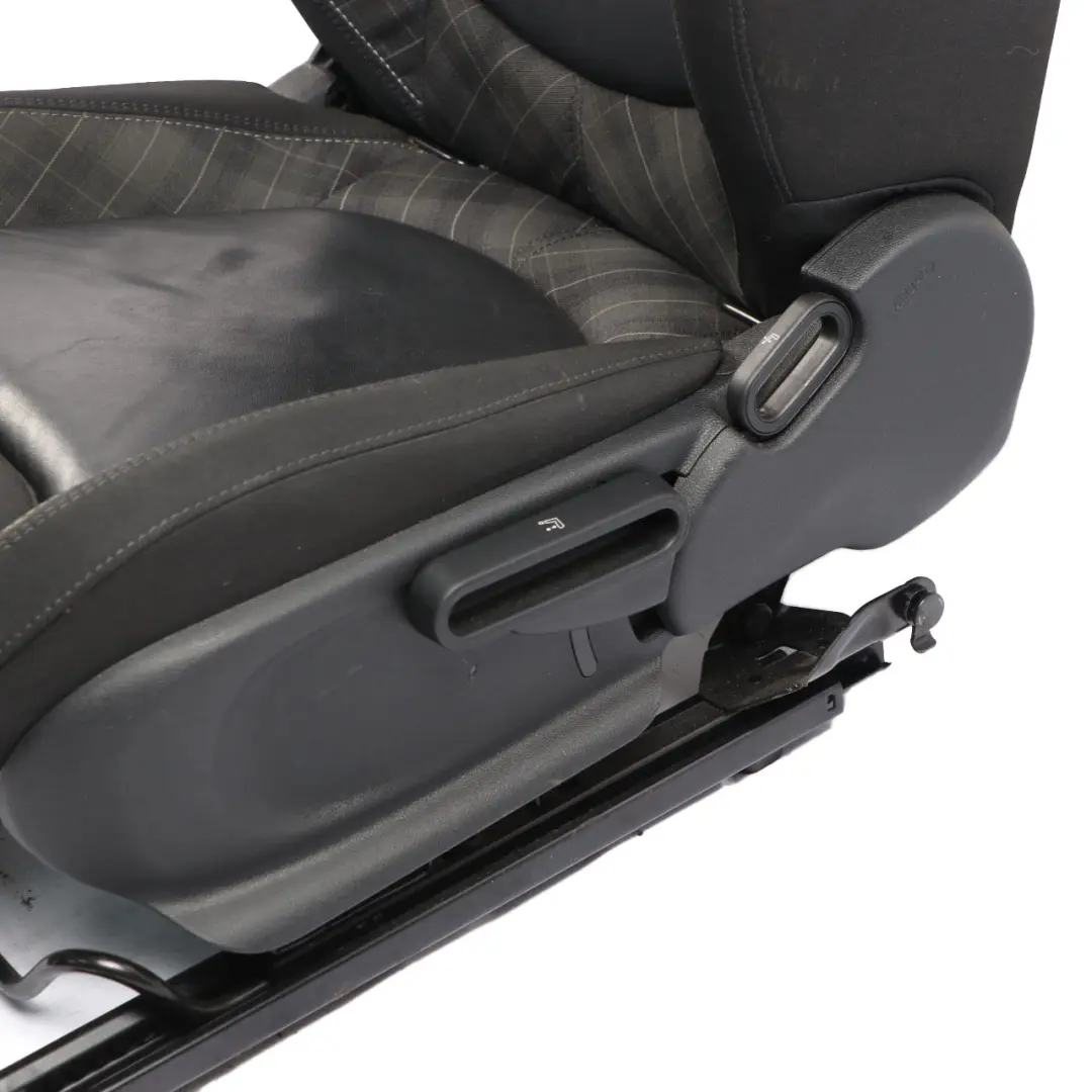 Vorne Links Sport Sitz Stoff / Leder Diamond Carbon Schwarz für Mini F55 mit Teilenummer 7955971 Mini F55 Vorne Links Sport Sitz Stoff / Leder Diamond Carbon Schwarz - SKU 7955971-2 - Teilenummer 7955971