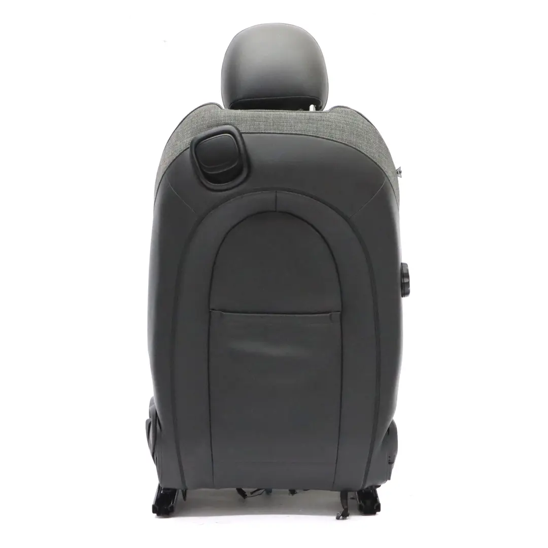 Asiento Delantero Tela Deportiva / Cuero Izquierdo Negro Perla Carbono para Mini F56 con número de pieza 7955981 Mini F56 Asiento Delantero Tela Deportiva / Cuero Izquierdo Negro Perla Carbono - SKU 7955981-2 - Número de pieza 7955981