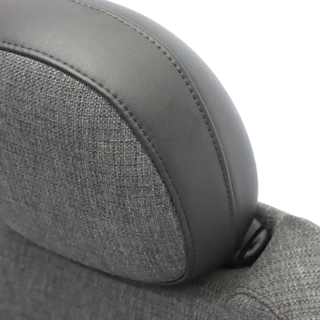 Sedile anteriore sportivo stoffa/pelle sinistro Nero Perla Carbonio per Mini F56 con numero di parte 7955981 Mini F56 Sedile anteriore sportivo stoffa/pelle sinistro Nero Perla Carbonio - SKU 7955981-2 - Numero di parte 7955981