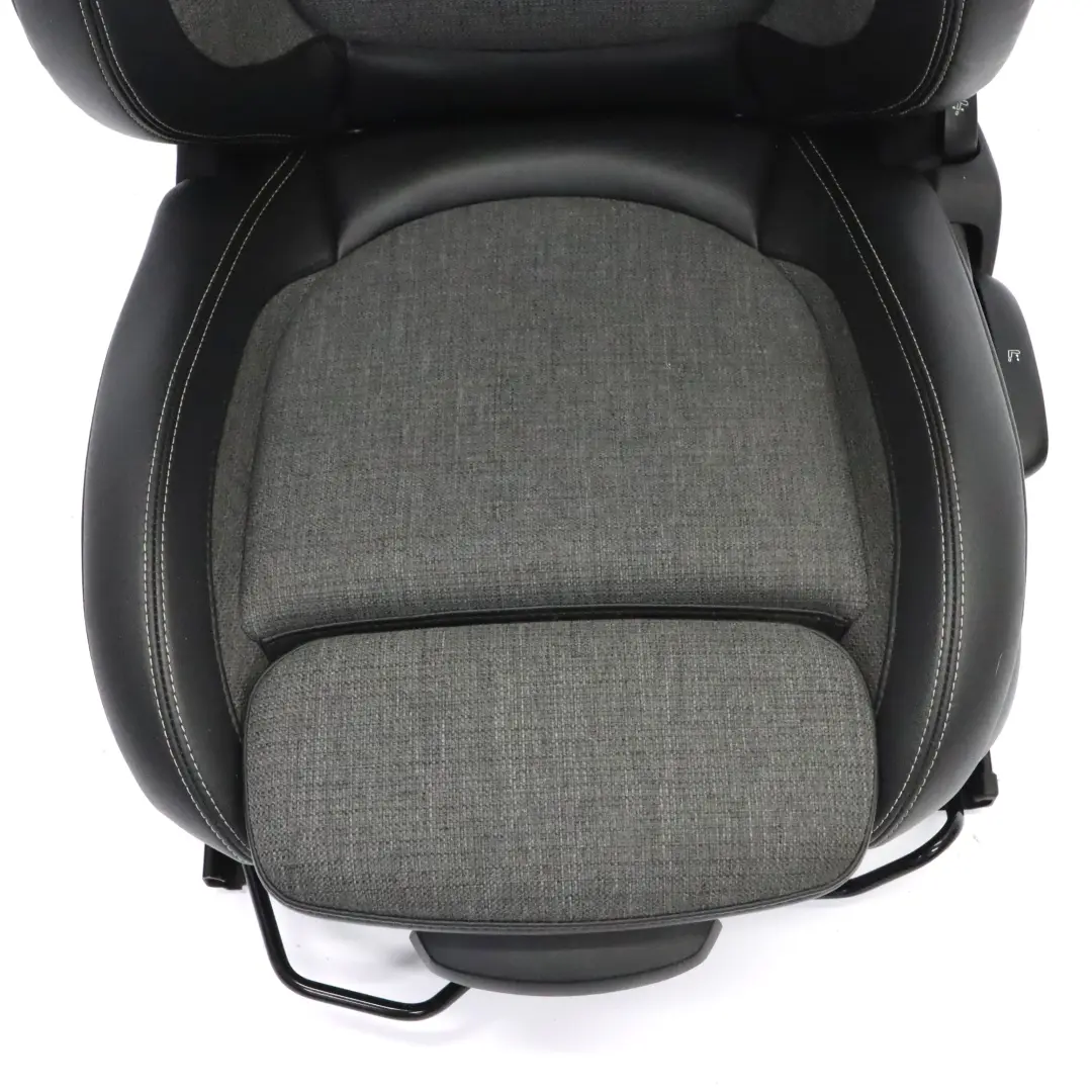 Asiento Delantero Tela Deportiva / Cuero Izquierdo Negro Perla Carbono para Mini F56 con número de pieza 7955981 Mini F56 Asiento Delantero Tela Deportiva / Cuero Izquierdo Negro Perla Carbono - SKU 7955981-2 - Número de pieza 7955981