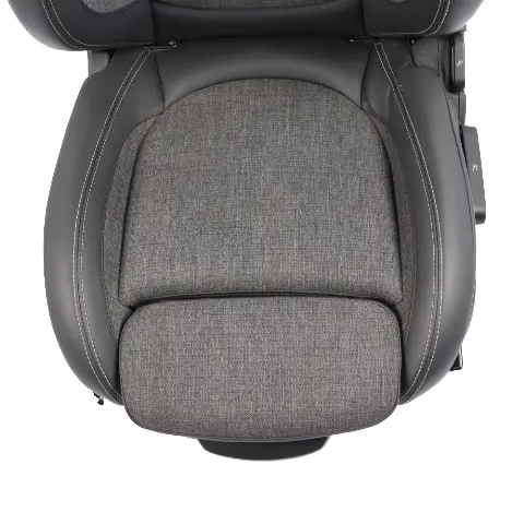  Front Seat Mini Cooper One F56 Sport Cloth / Leather Left N/S Pearl Black Carbon - SKU 7955981-3 - Part number 7955981