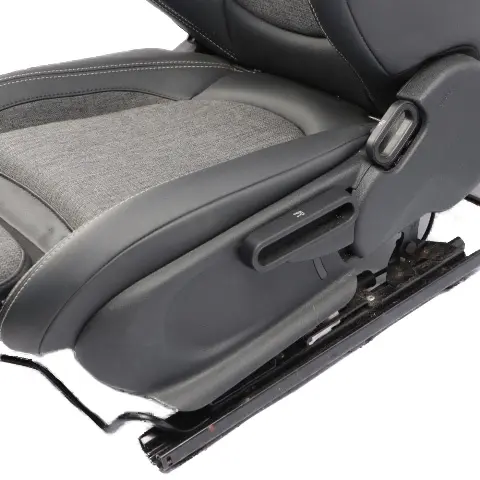 Front Seat Mini Cooper One F56 Sport Cloth / Leather Left N/S Pearl Black Carbon to with Part number 7955981 Front Seat Mini Cooper One F56 Sport Cloth / Leather Left N/S Pearl Black Carbon - SKU 7955981-3 - Part number 7955981