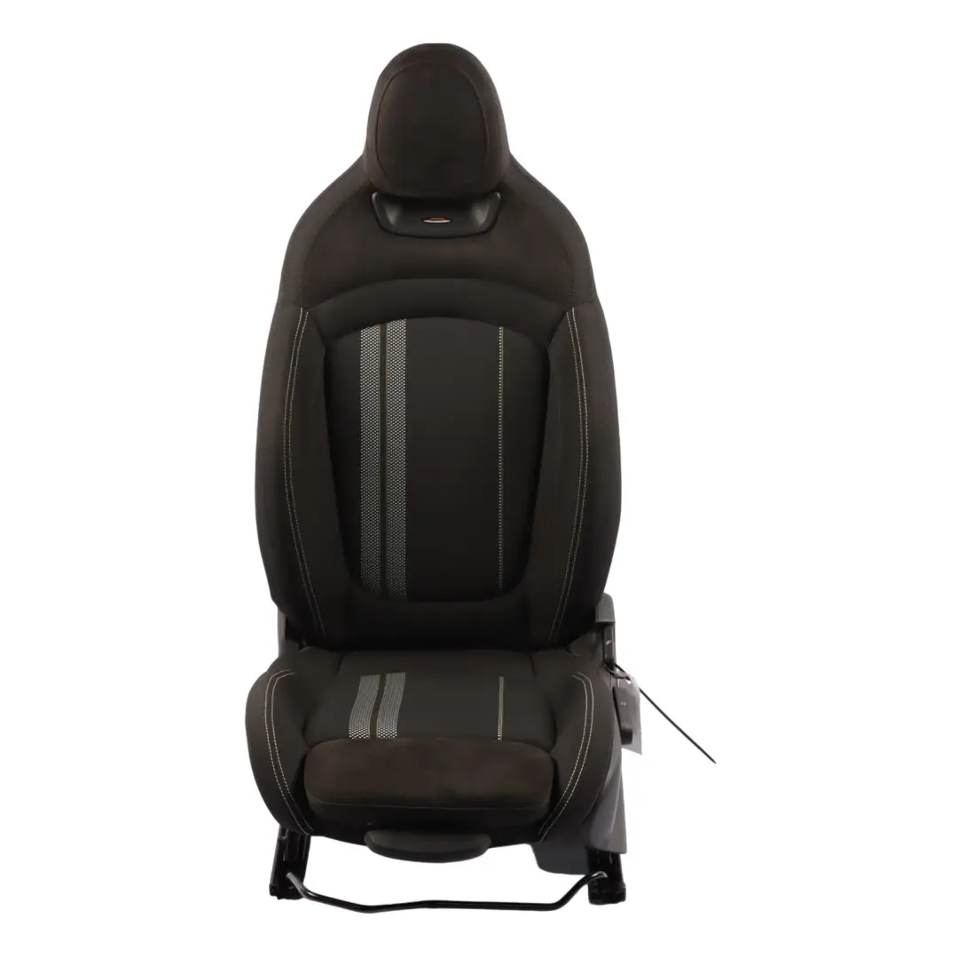 Mini F55 JCW Front Seat Left N/S Heated Cloth Fabric Dinamica Carbon Black - SKU 7955985-1 - Part number 7955985