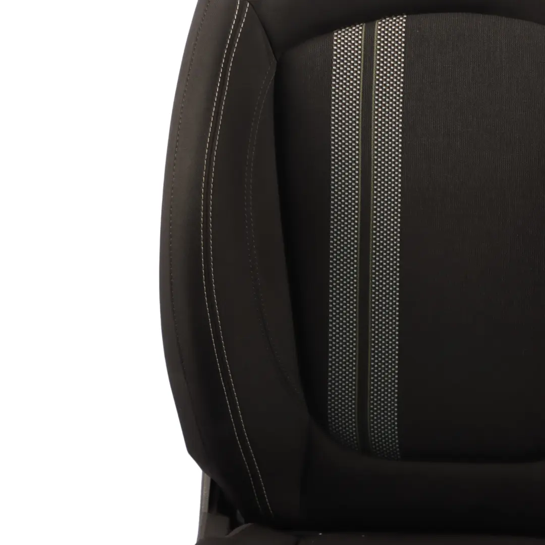 Front Seat Left N/S Heated Cloth Fabric Dinamica Carbon Black to Mini F55 JCW with Part number 7955985 Mini F55 JCW Front Seat Left N/S Heated Cloth Fabric Dinamica Carbon Black - SKU 7955985-1 - Part number 7955985