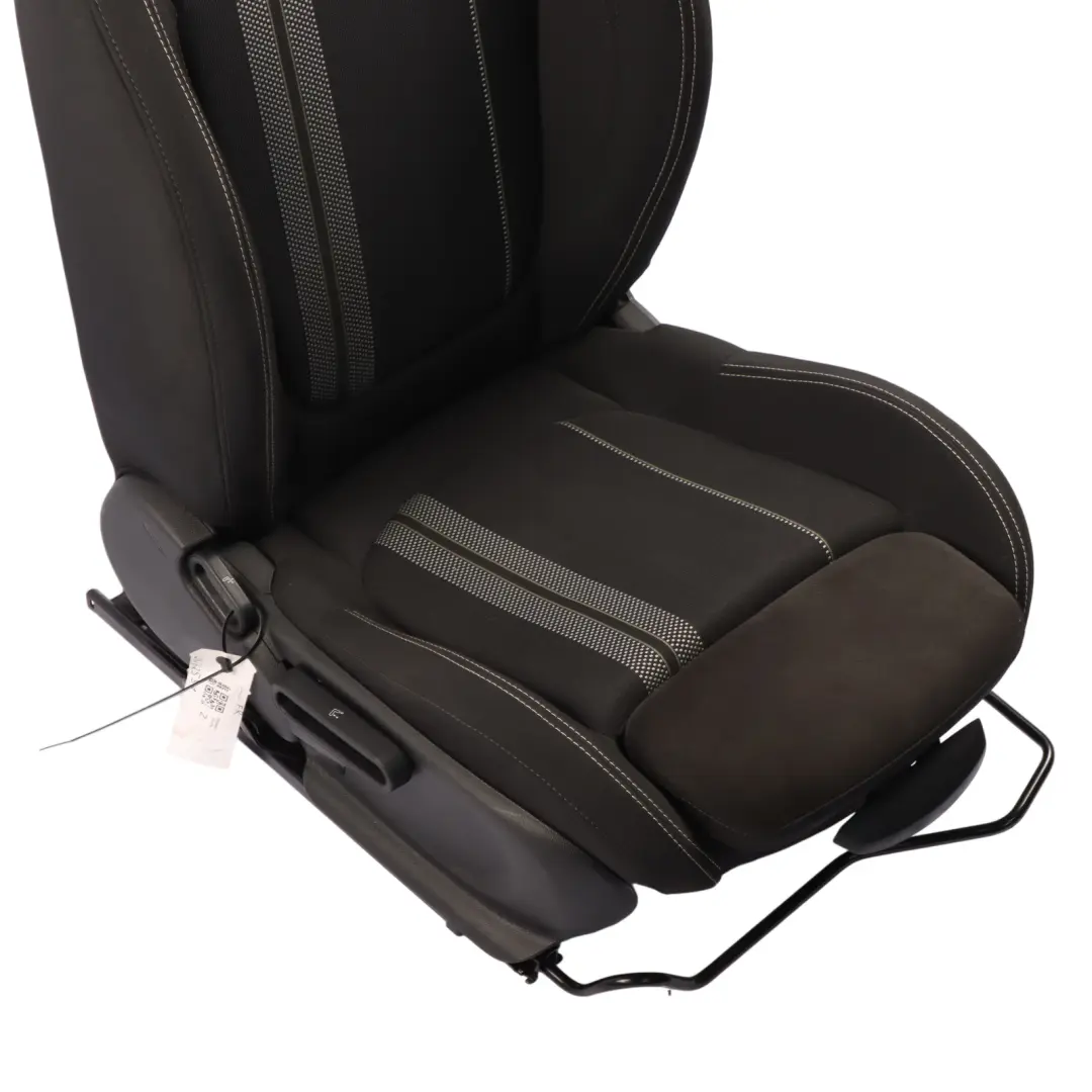 Front Seat Right O/S Heated Cloth Fabric Dinamica Carbon Black to Mini F55 JCW with Part number 7955986 Mini F55 JCW Front Seat Right O/S Heated Cloth Fabric Dinamica Carbon Black - SKU 7955986-1 - Part number 7955986