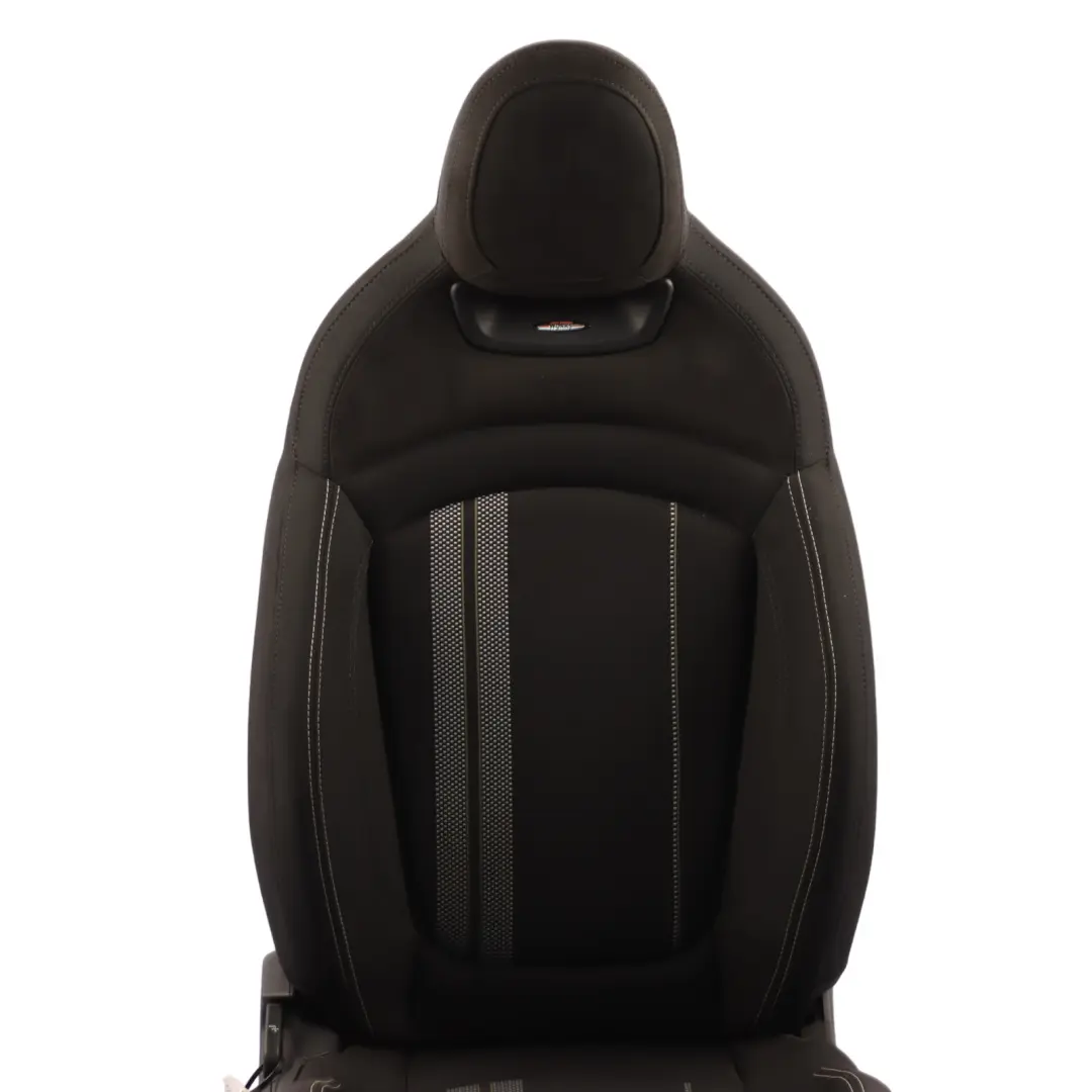 Front Seat Right O/S Heated Cloth Fabric Dinamica Carbon Black to Mini F55 JCW with Part number 7955986 Mini F55 JCW Front Seat Right O/S Heated Cloth Fabric Dinamica Carbon Black - SKU 7955986-1 - Part number 7955986