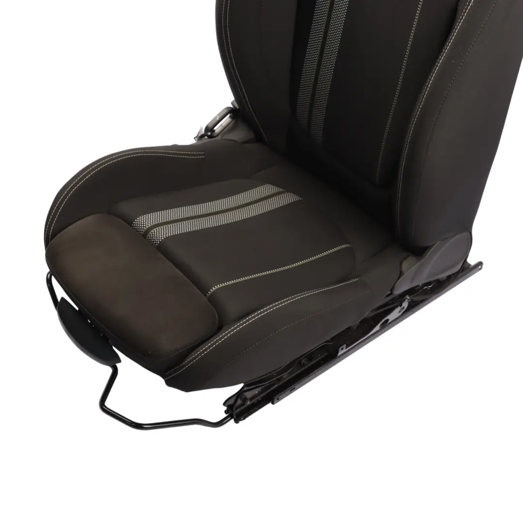 Front Seat Right O/S Heated Cloth Fabric Dinamica Carbon Black to Mini F55 JCW with Part number 7955986 Mini F55 JCW Front Seat Right O/S Heated Cloth Fabric Dinamica Carbon Black - SKU 7955986-1 - Part number 7955986