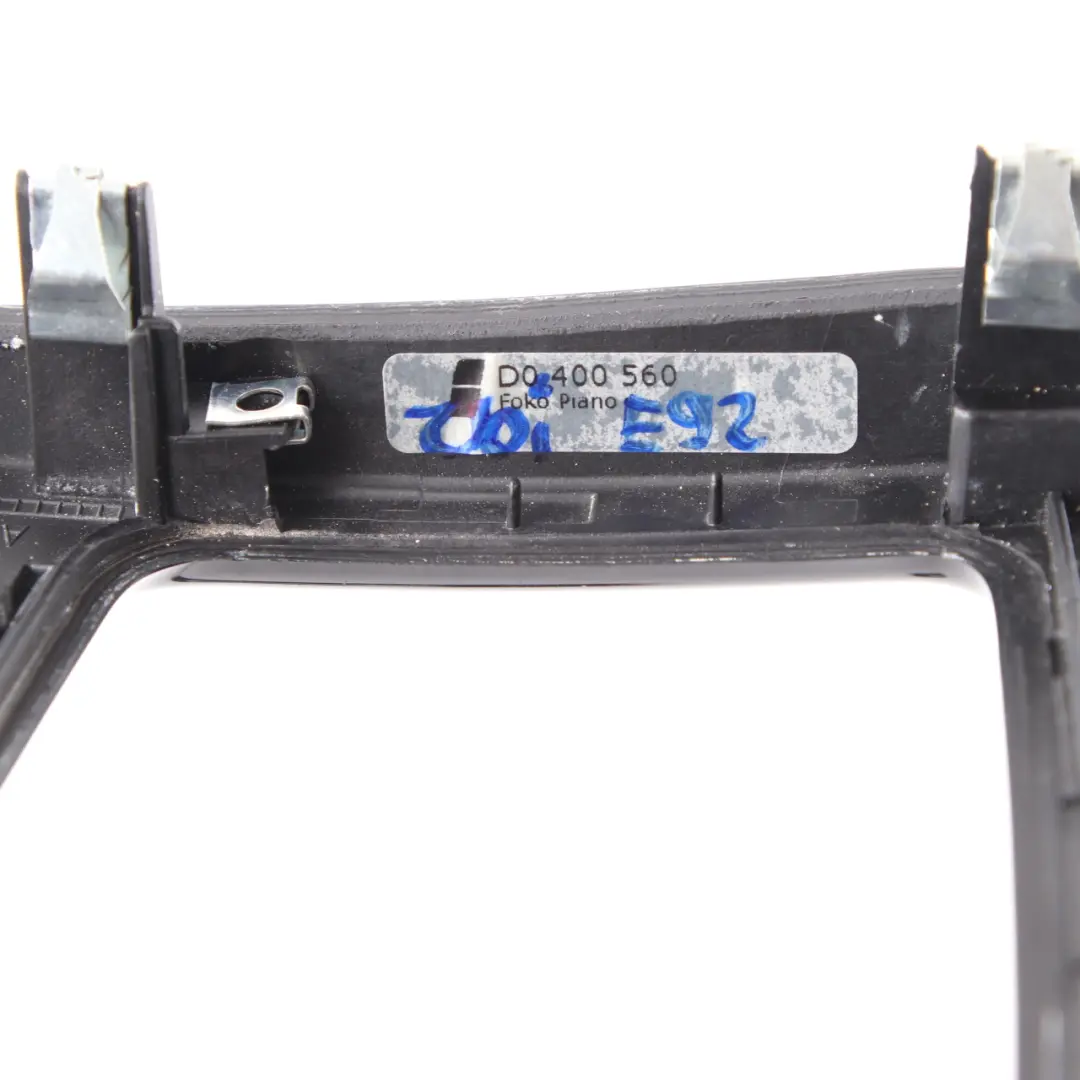 Centre Console Ashtray Rear Tray Cover Storage Piano Black to BMW E92 E93 with Part number 7963921 BMW E92 E93 Centre Console Ashtray Rear Tray Cover Storage Piano Black - SKU 7963921 - Part number 7963921
