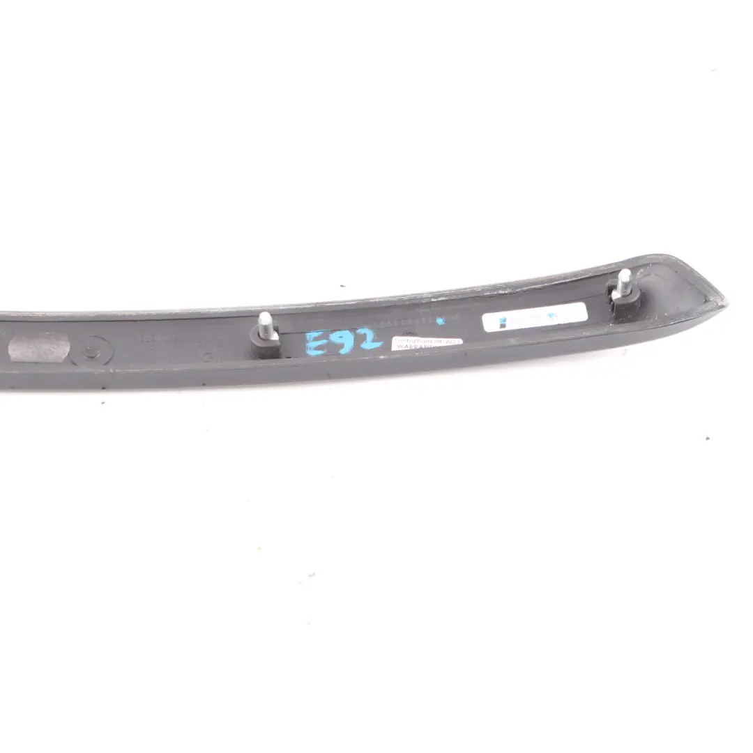 BMW E92 E93 Decor Strip Trim Cover Panel Rear Right O/S Piano Black - SKU 7963936 - Part number 7963936