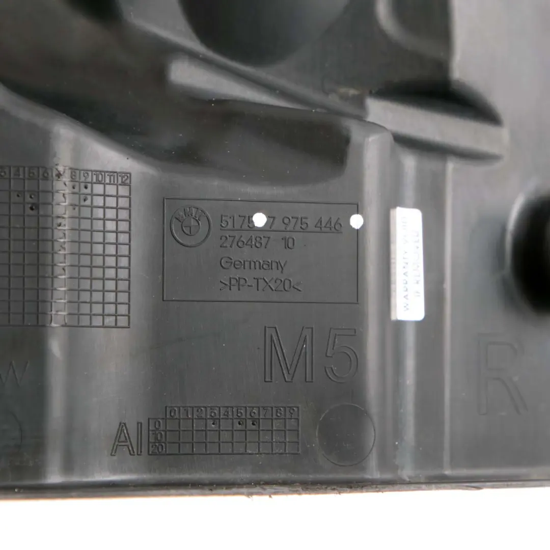 Steering Gear Rack Right O/S Cover Panel Insulation to BMW F10 F12 M5 M6 with Part number 7975446 BMW F10 F12 M5 M6 Steering Gear Rack Right O/S Cover Panel Insulation - SKU 7975446 - Part number 7975446