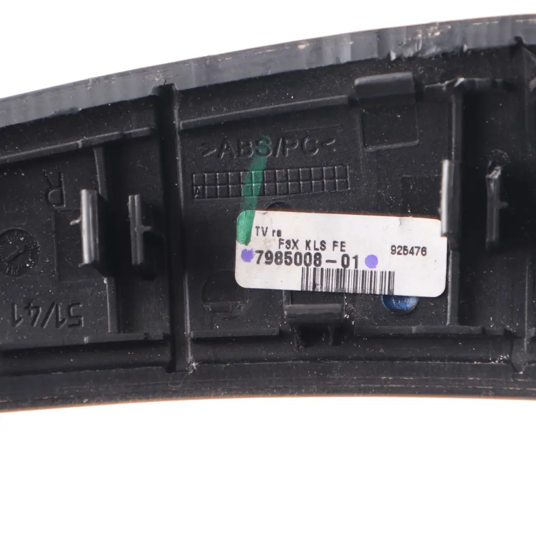 Decorative Strip BMW F30 F31 F32 F33 F34 F36 Trim Cover Front Right O/S to with Part number 7985008 Decorative Strip BMW F30 F31 F32 F33 F34 F36 Trim Cover Front Right O/S - SKU 7985008 - Part number 7985008