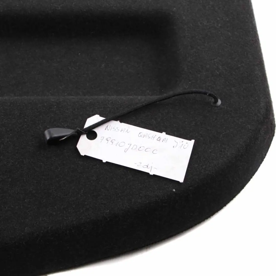 Parcel Shelf Cover Panel Trim Luggage Compartment to Nissan Qashqai J10 with Part number 79910JD00C Nissan Qashqai J10 Parcel Shelf Cover Panel Trim Luggage Compartment - SKU 79910JD00C - Part number 79910JD00C
