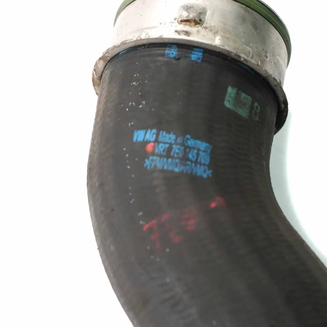 Volkswagen VW T5 Diesel Intercooler Turbo Tubo admisión aire Manguera - SKU 7E0145709 - Número de pieza 7E0145709