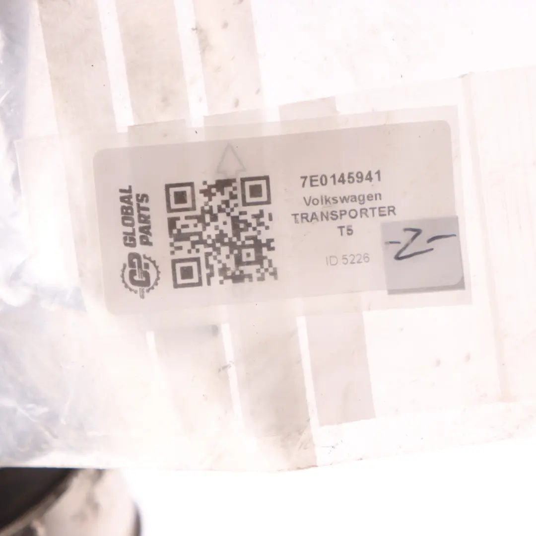 Pipe Hose T5 to Volkswagen Transporter T5 Intercooler with Part number 7E0145941 Volkswagen Transporter T5 Intercooler Pipe Hose T5 - SKU 7E0145941 - Part number 7E0145941