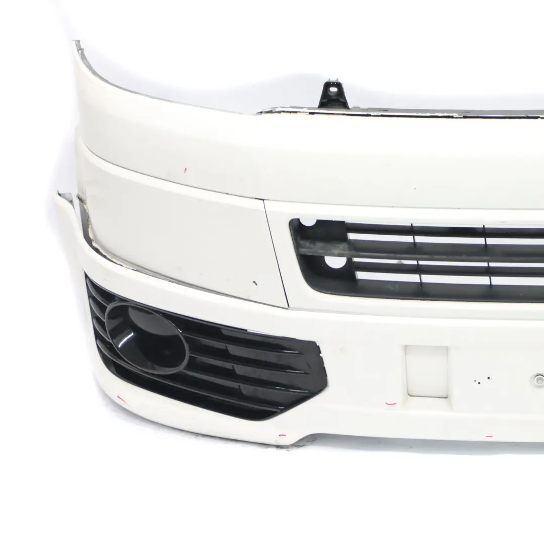 Front Bumper Volkswagen VW Transporter T5 Front Trim Panel Cover Candy White to with Part number 7E0807217 Front Bumper Volkswagen VW Transporter T5 Front Trim Panel Cover Candy White - SKU 7E0807217-CAN - Part number 7E0807217