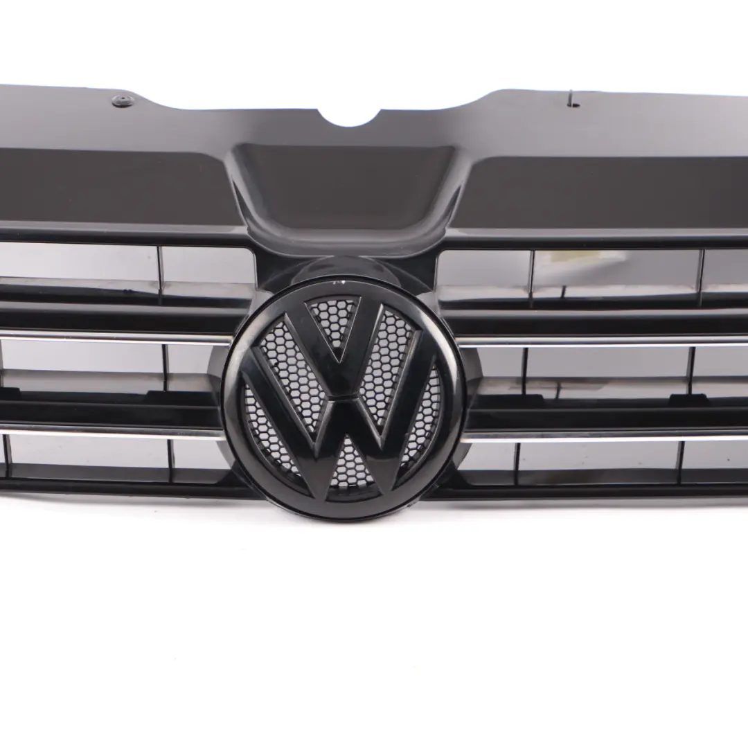 Front Grille Bumper Radiator Cover Black to Volkswagen Transporter T5 with Part number 7E5853651 Volkswagen Transporter T5 Front Grille Bumper Radiator Cover Black - SKU 7E5853651 - Part number 7E5853651