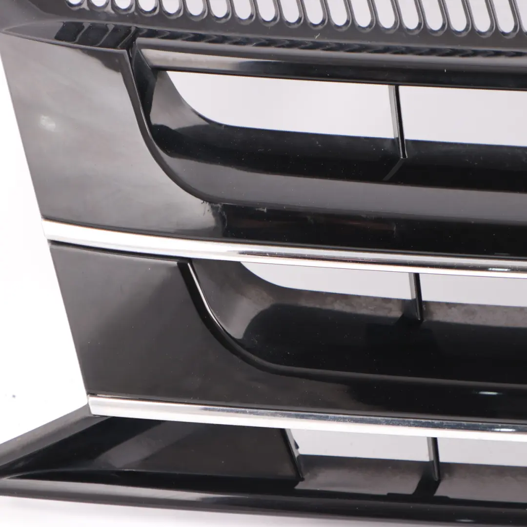 Front Grille Bumper Radiator Cover Black to Volkswagen Transporter T5 with Part number 7E5853651 Volkswagen Transporter T5 Front Grille Bumper Radiator Cover Black - SKU 7E5853651 - Part number 7E5853651