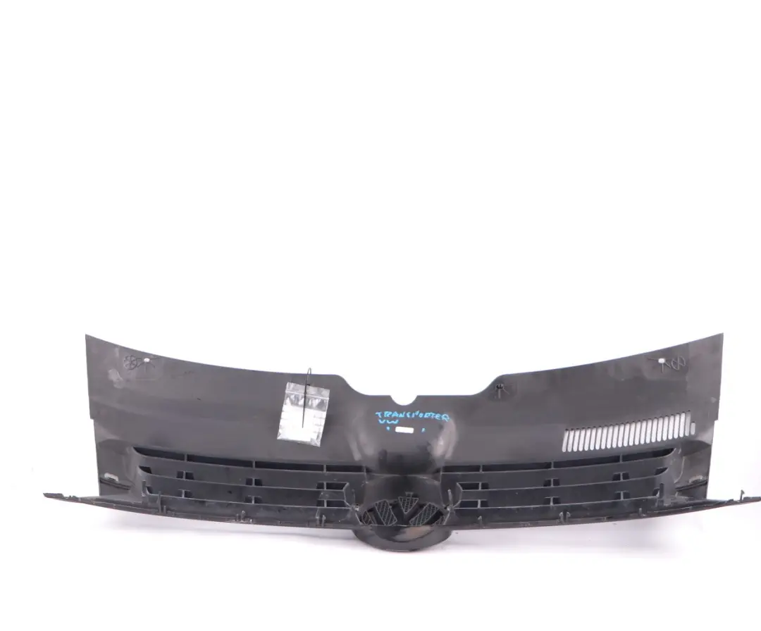 Front Grille Bumper Radiator Cover Black to Volkswagen Transporter T5 with Part number 7E5853651 Volkswagen Transporter T5 Front Grille Bumper Radiator Cover Black - SKU 7E5853651 - Part number 7E5853651