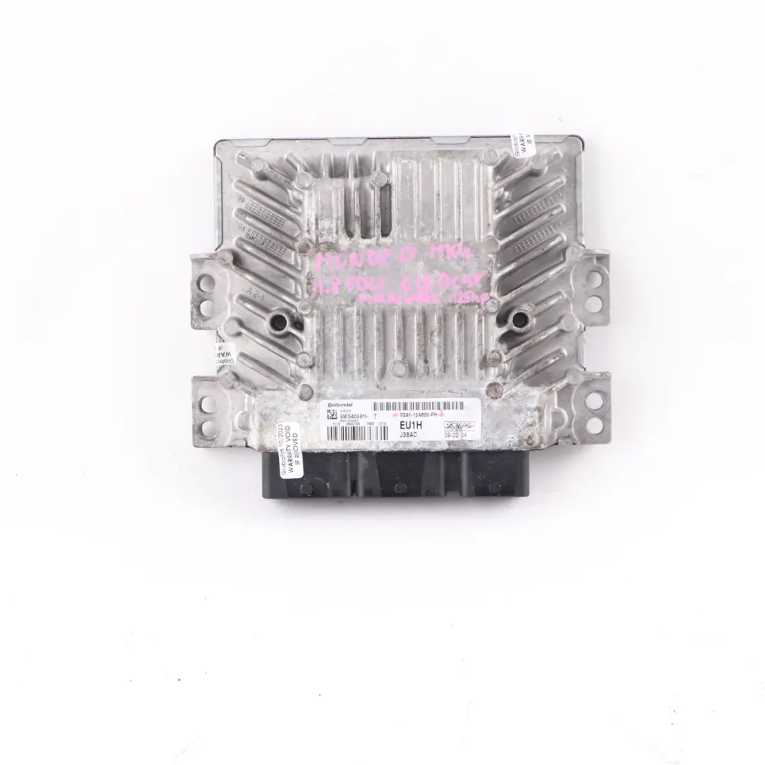 MK4 1.8 TDCI 125HP Engine Unit Module ECU 7G91-12A650-PH Manual to Ford Mondeo with Part number 7G9112A650PH Ford Mondeo MK4 1.8 TDCI 125HP Engine Unit Module ECU 7G91-12A650-PH Manual - SKU 7G9112A650PH - Part number 7G9112A650PH