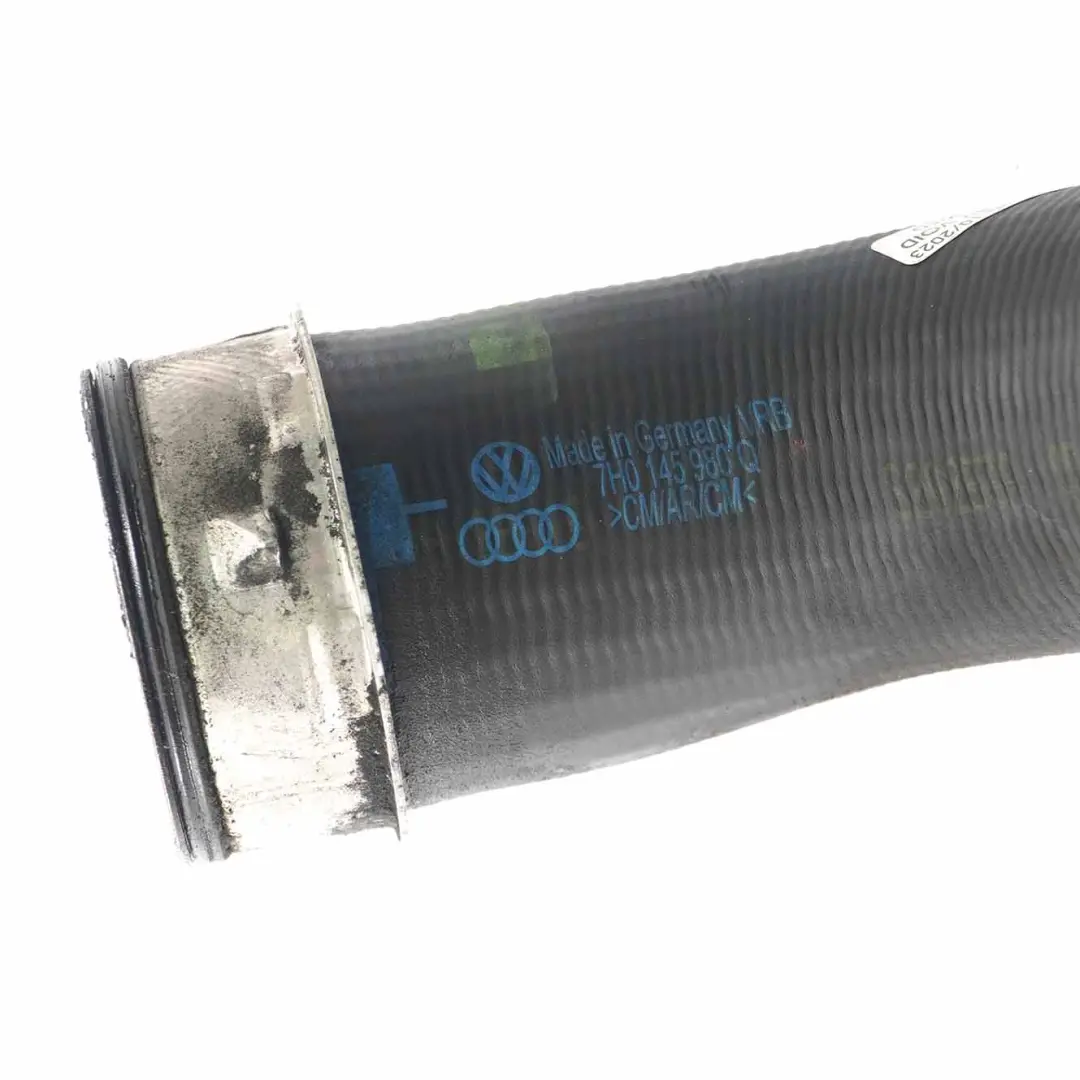 VW Transporter T5 1.9 TDI Turbo Intercooler Air Intake Pipe Hose Line - SKU 7H0145980Q - Part number 7H0145980Q