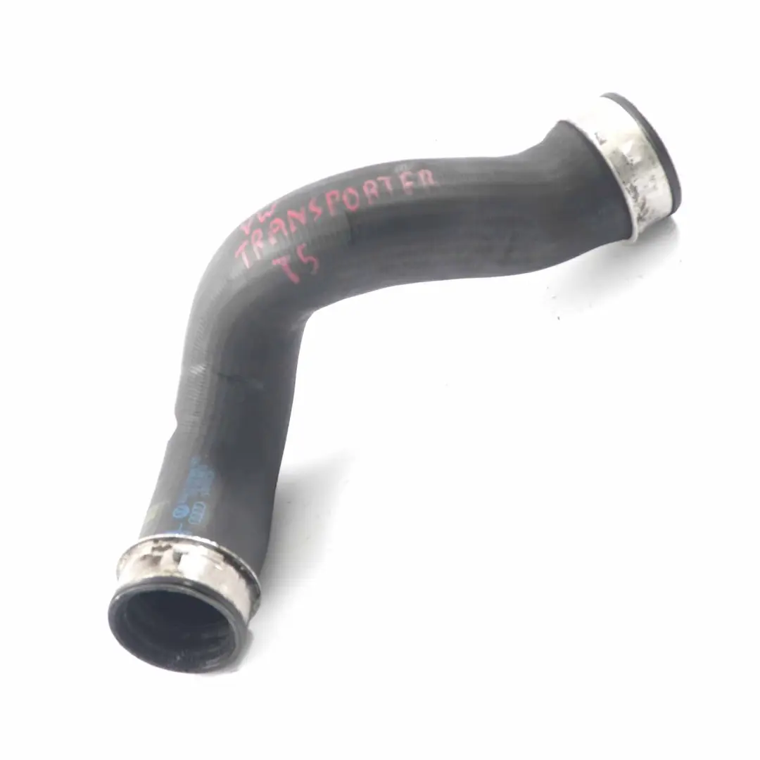 Tubo de admisión aire Línea manguera para VW T5 1.9 TDI Turbo Intercooler con número de pieza 7H0145980Q VW T5 1.9 TDI Turbo Intercooler Tubo de admisión aire Línea manguera - SKU 7H0145980Q - Número de pieza 7H0145980Q