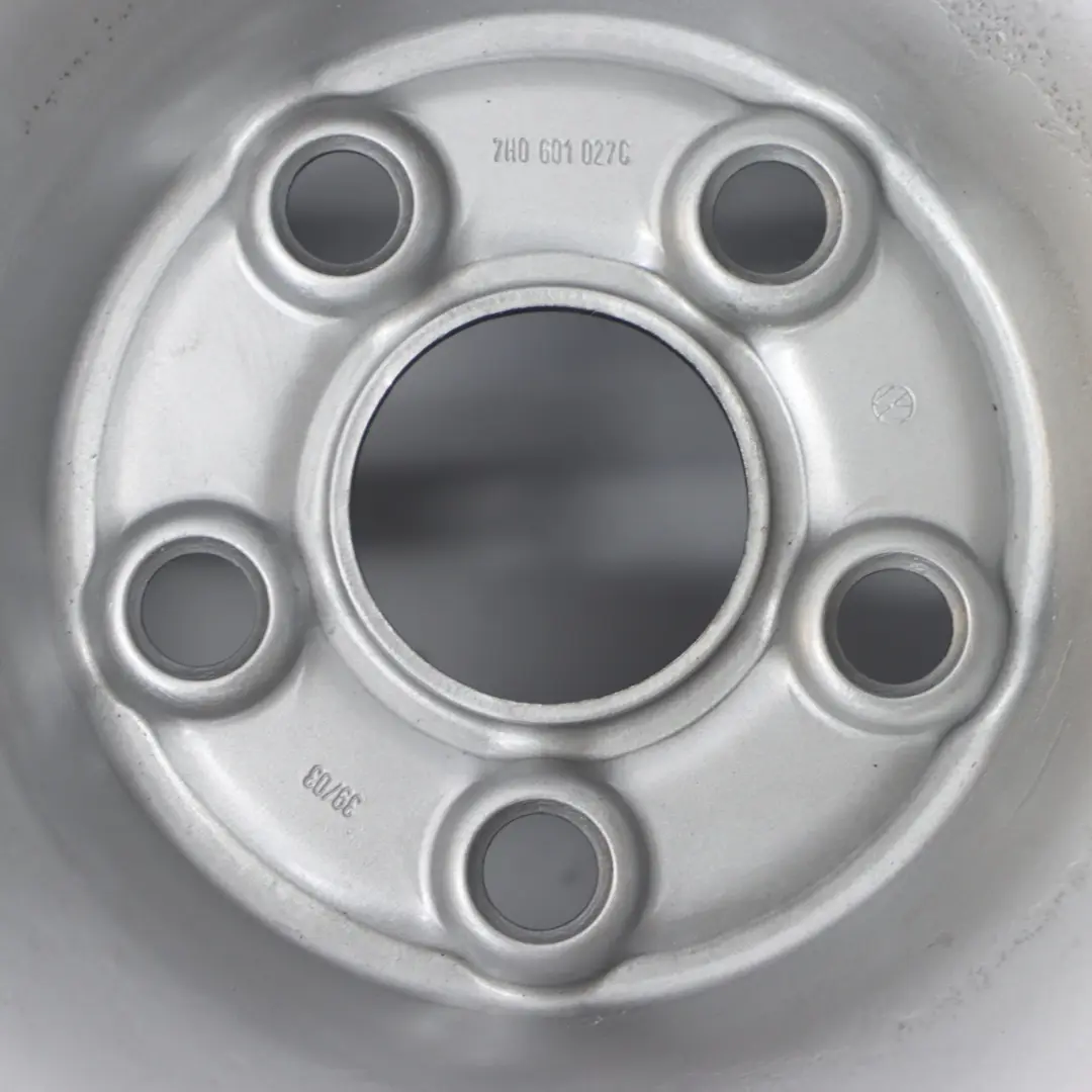 VW Volkswagen Transporter T5 Steel Wheel Rim 16" 6,5J ET:51 5x120 - SKU 7H0601027C - Part number 7H0601027C