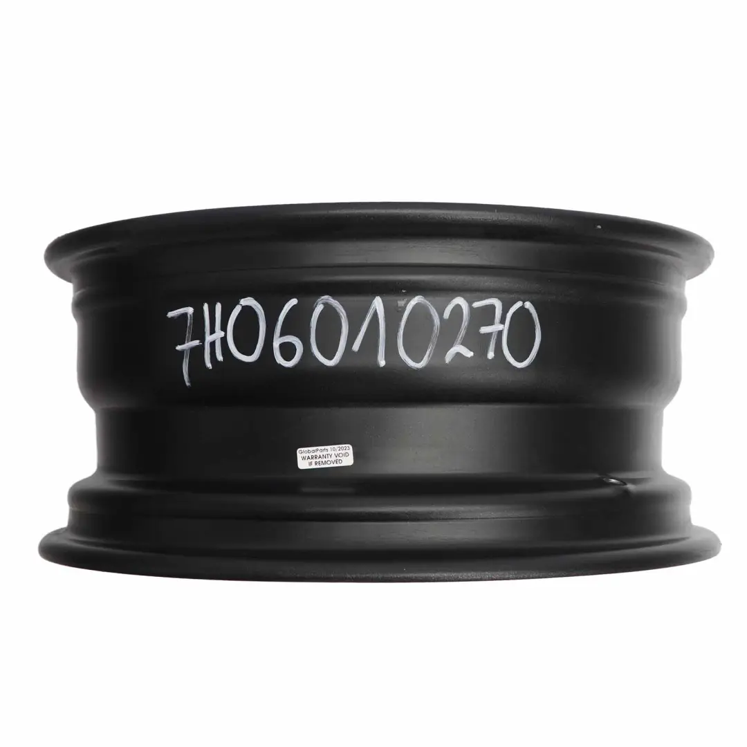 Jante en acier argenté 16" 6,5J ET:51 5x120 pour VW Volkswagen T5 à propos du numéro de pièce 7H06010270 VW Volkswagen T5 Jante en acier argenté 16" 6,5J ET:51 5x120 - SKU 7H0601027D - Numéro de pièce 7H06010270