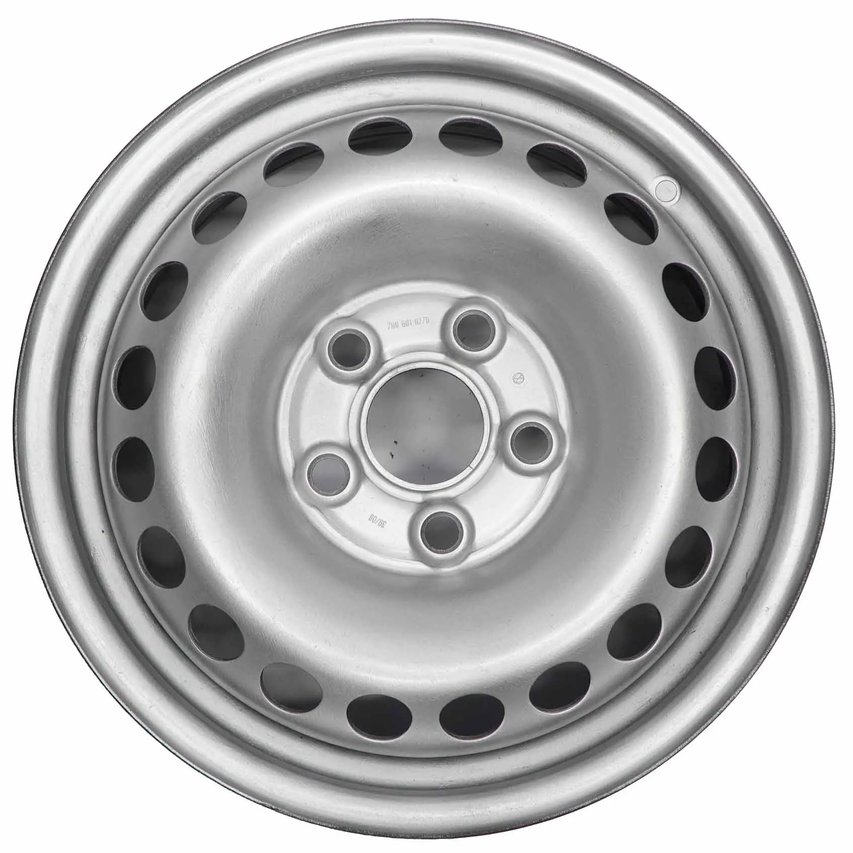 VW Volkswagen T5 Argento Cerchio acciaio 16" 6,5J ET:51 5x120 7H0601027D