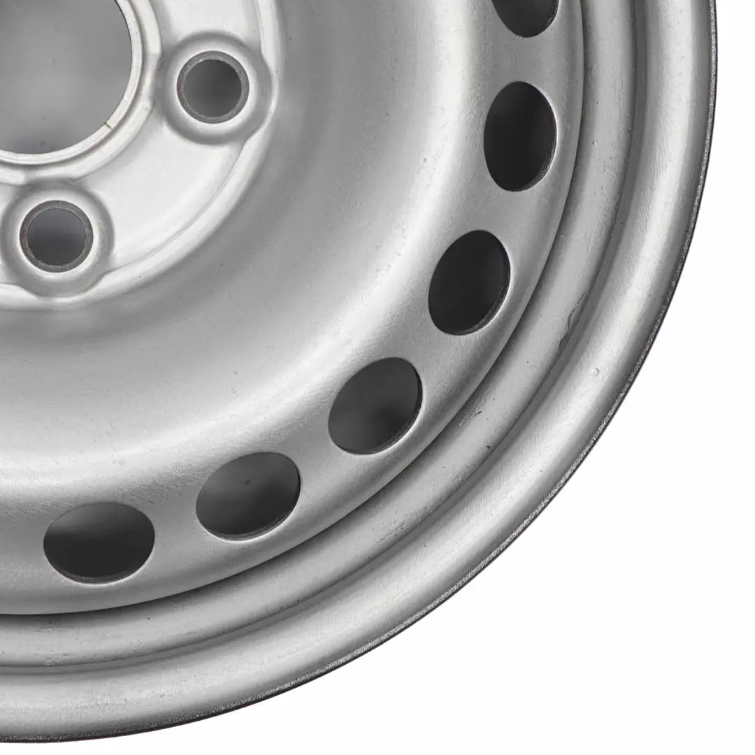  Llanta de acero plateada VW Volkswagen T5 16" 6,5J ET:51 5x120 - SKU 7H0601027D - Número de pieza 7H06010270