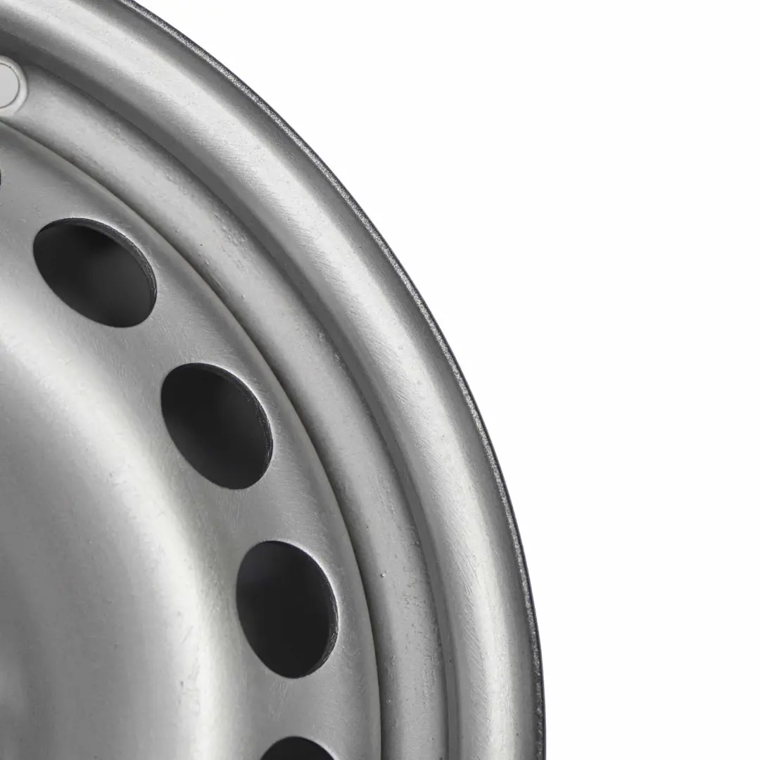 Llanta de acero plateada VW Volkswagen T5 16" 6,5J ET:51 5x120 para con número de pieza 7H06010270 Llanta de acero plateada VW Volkswagen T5 16" 6,5J ET:51 5x120 - SKU 7H0601027D - Número de pieza 7H06010270