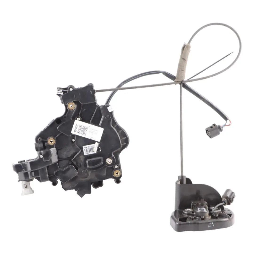 Volkswagen Transporter T5 Left N/S Sliding Door Locking Mechanism - SKU 7H0843653EC - Part number 7H0843653EC