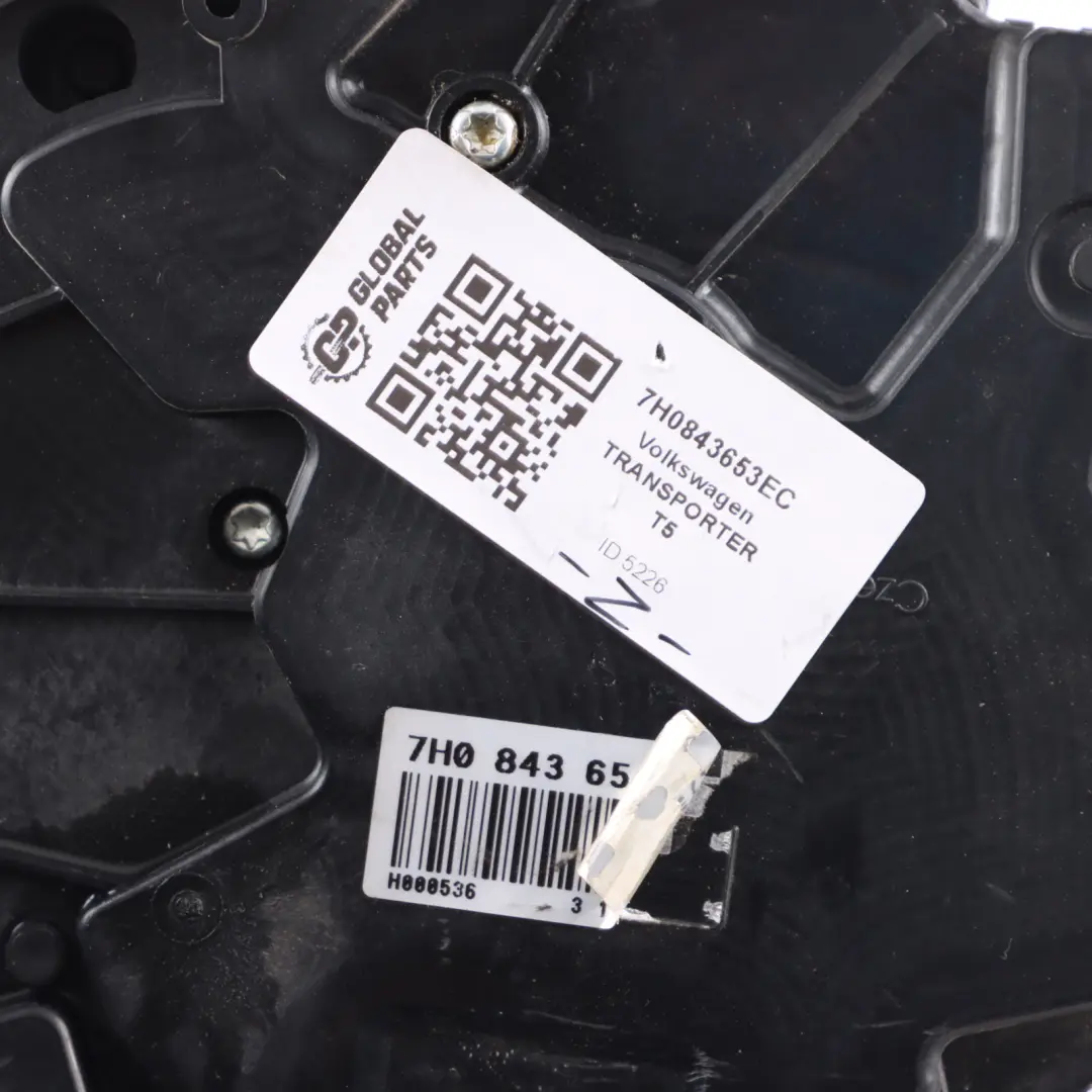 Left N/S Sliding Door Locking Mechanism to Volkswagen Transporter T5 with Part number 7H0843653EC Volkswagen Transporter T5 Left N/S Sliding Door Locking Mechanism - SKU 7H0843653EC - Part number 7H0843653EC