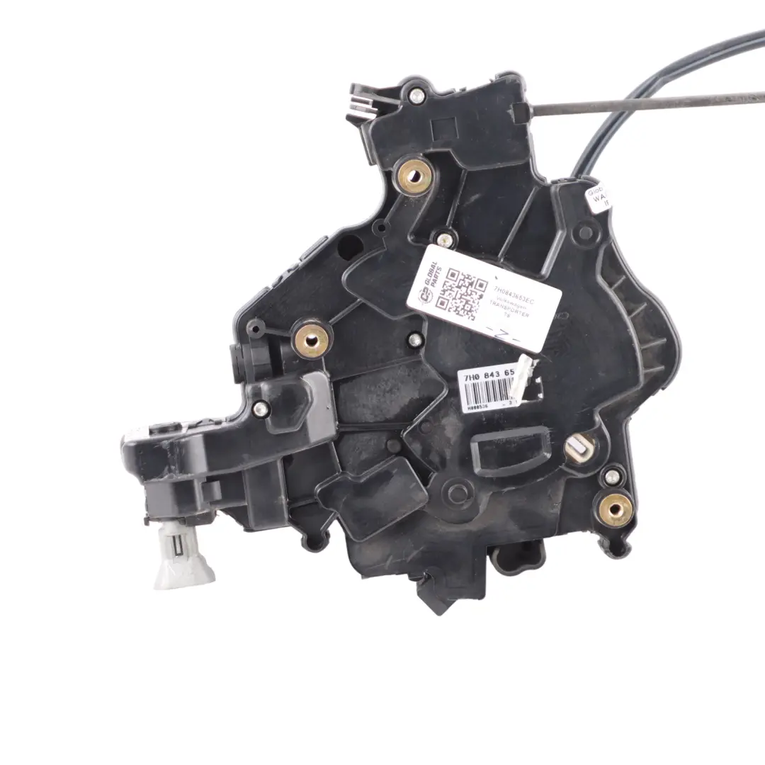 Volkswagen Transporter T5 Left N/S Sliding Door Locking Mechanism - SKU 7H0843653EC - Part number 7H0843653EC