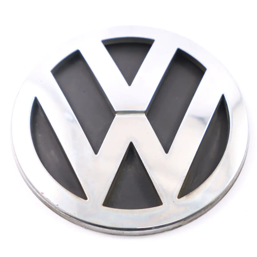 VW Caddy MK 3 Trasero Boot Insignia Trunk Emblema Tailgate Logo Cromo - SKU 7H0853630A - Número de pieza 7H0853630A