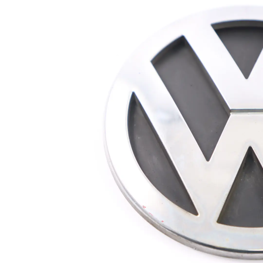 VW Caddy MK 3 Trasero Boot Insignia Trunk Emblema Tailgate Logo Cromo - SKU 7H0853630A - Número de pieza 7H0853630A