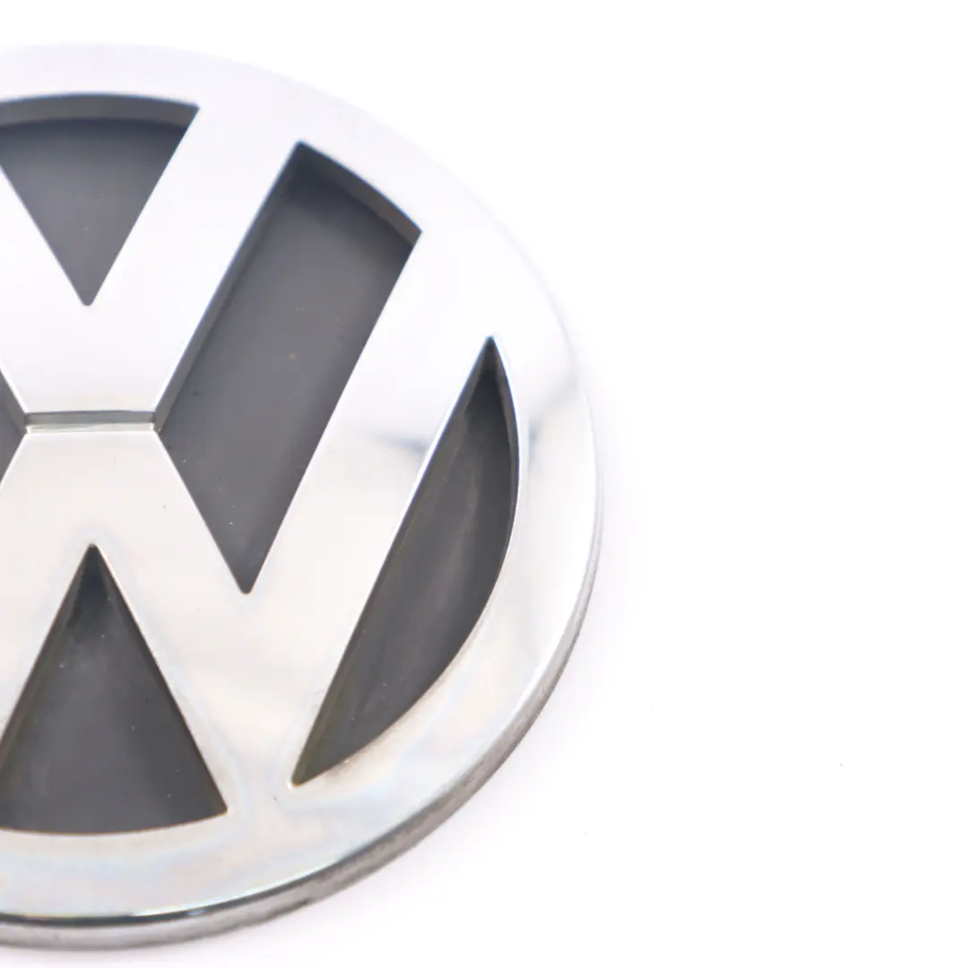 VW Caddy MK 3 Emblème de l'emblème du coffre arrière Logo Chrome - SKU 7H0853630A - Numéro de pièce 7H0853630A