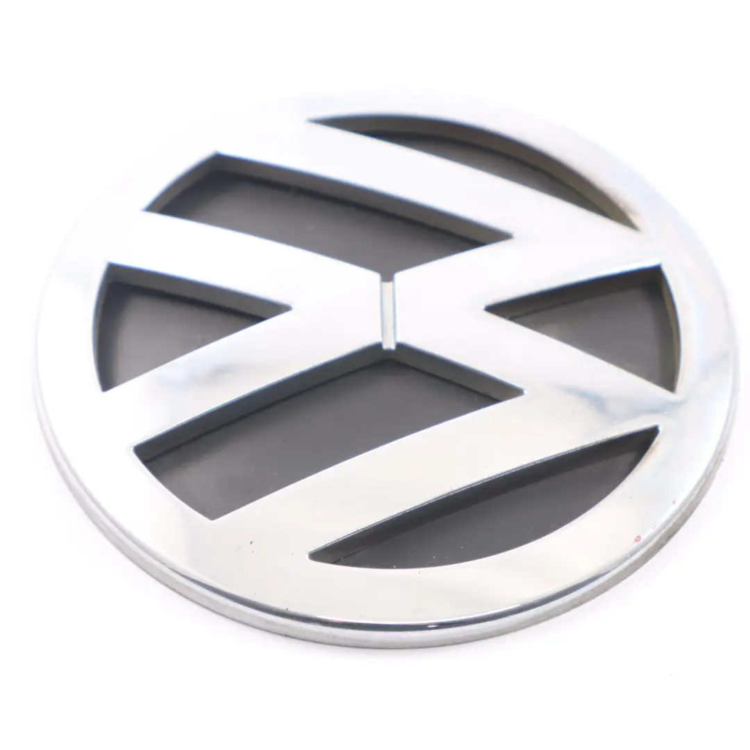 VW Caddy MK 3 Emblème de l'emblème du coffre arrière Logo Chrome - SKU 7H0853630A - Numéro de pièce 7H0853630A