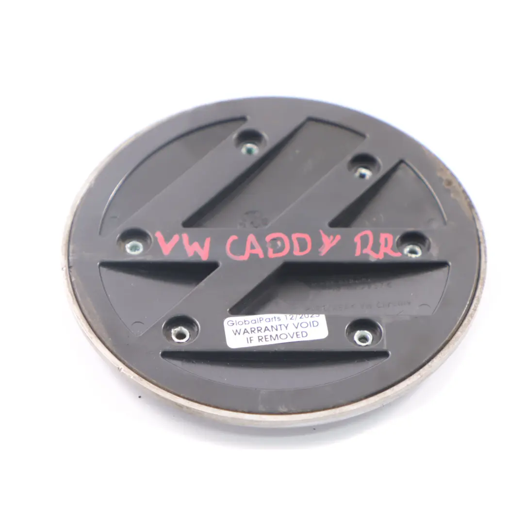 VW Caddy MK 3 Emblème de l'emblème du coffre arrière Logo Chrome - SKU 7H0853630A - Numéro de pièce 7H0853630A